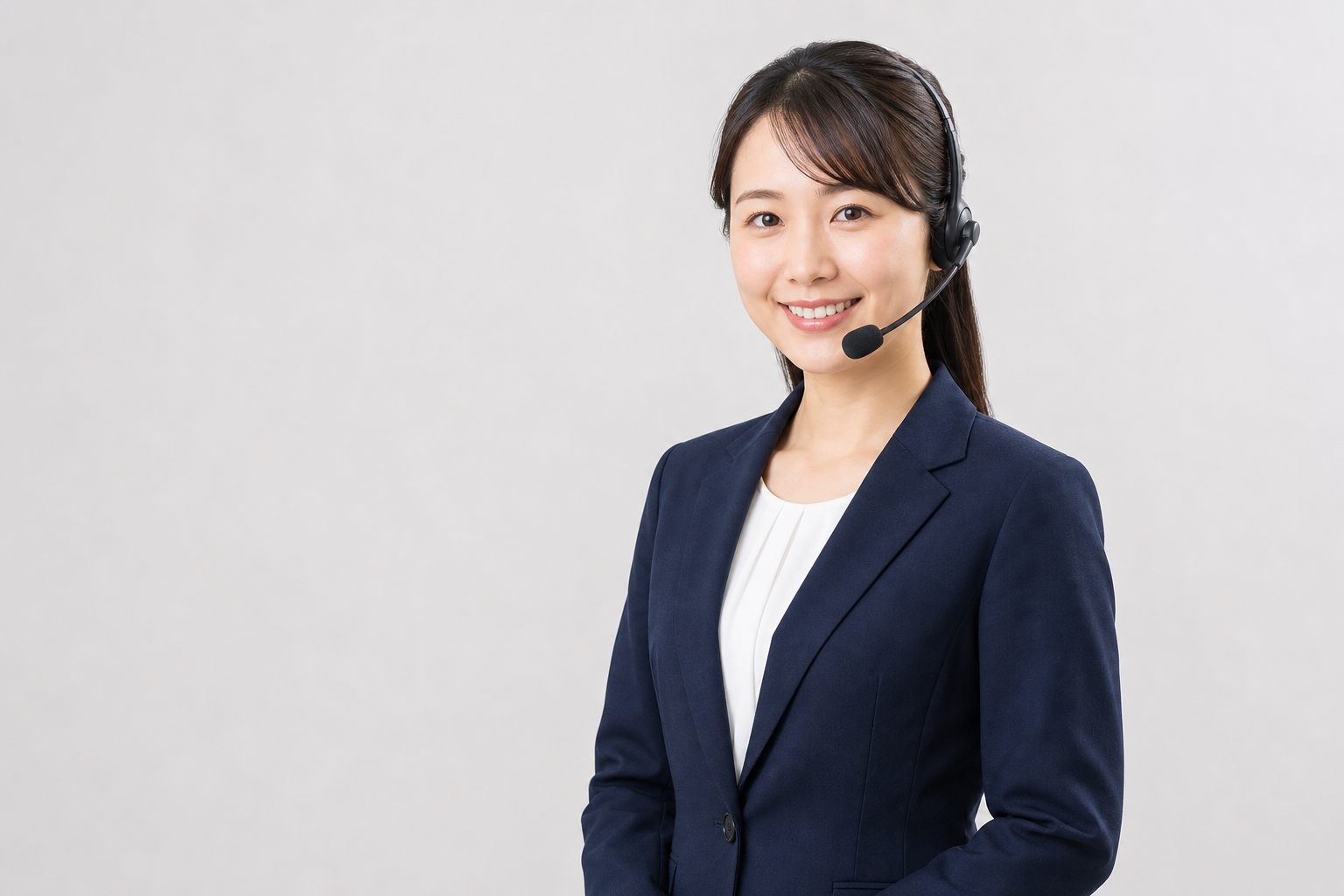 出張買取の予約を受け付けるオペレーター